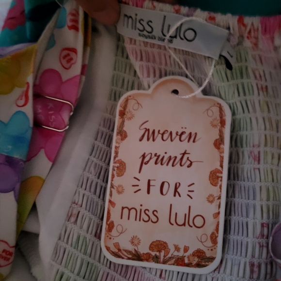 MISS LULO Gummy Bear Multicolor Dress, Large - Picture 10 of 12